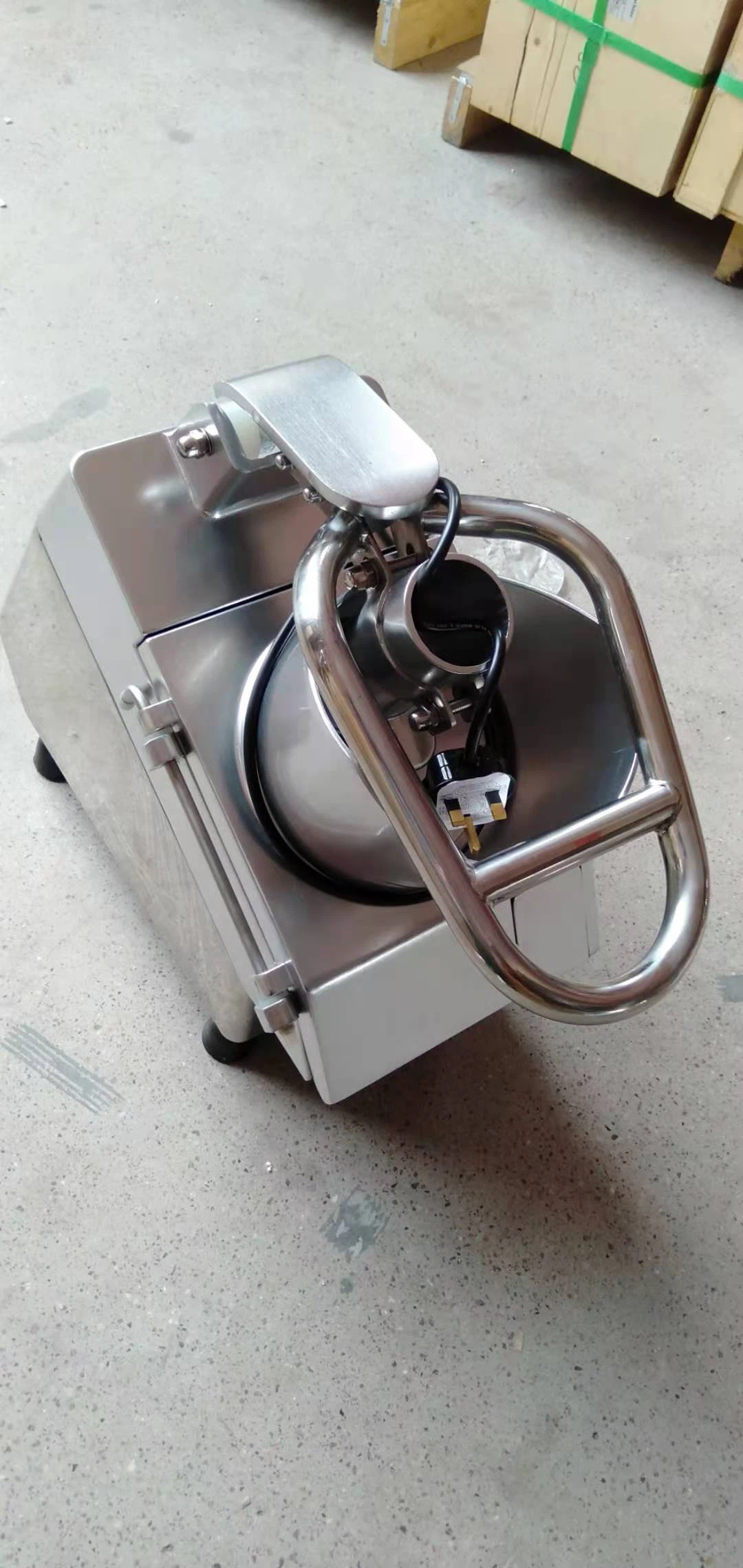 Mesin Pemotong Sayuran Buah yang Baik Harus Terbuat dari Semua 304 Panel Stai...