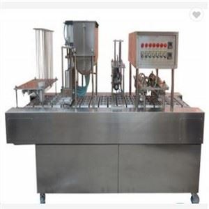 Mesin Penyegel Pengisian Kopi Rotary Cup