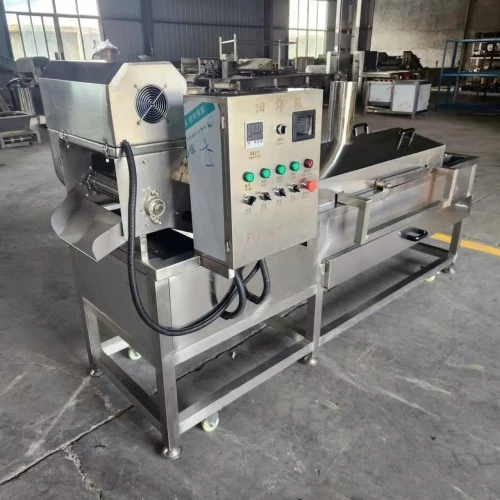Potato Chips Washing Frying Blanching Machine