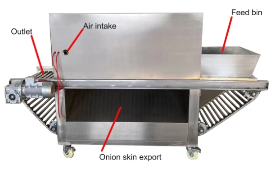 Dry Onion Peeling Machine 3 Dry Onion Peeling Machine 3