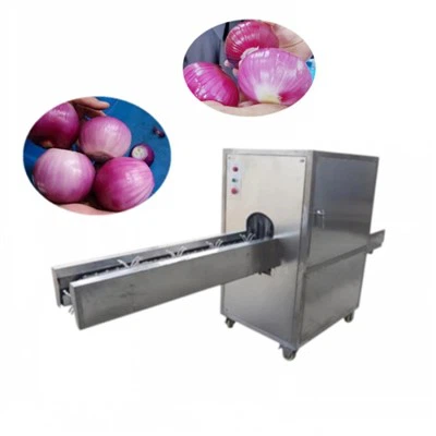 Mesin pemotong root bawang